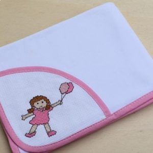 Fralda Menina com balões