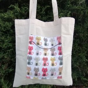 Eco-saco “Gatos coloridos”
