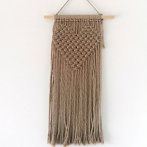 Ricas Prendas Painel de Macramé