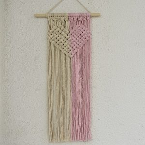 Ricas Prendas Painel de Macramé
