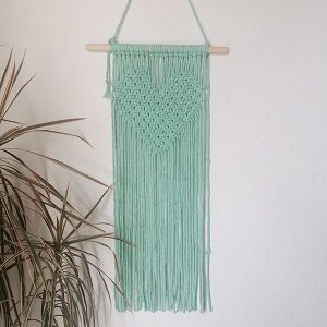 Ricas Prendas Painel de Macramé