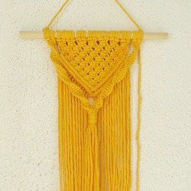 Ricas Prendas Painel de Macramé