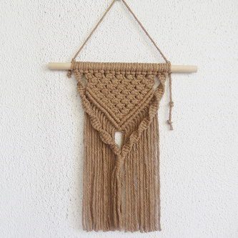 Ricas Prendas Painel de Macramé