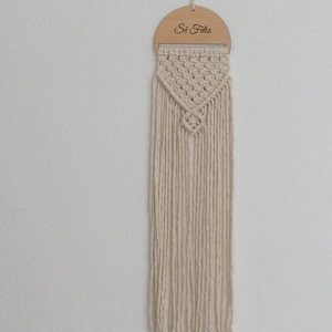 Ricas Prendas Painel de Macramé