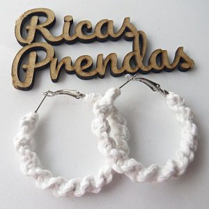 Argolas Ricas Prendas 40 mm