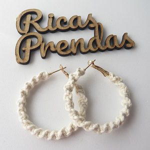 Argolas Ricas Prendas 40 mm