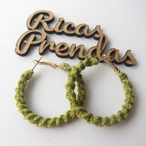 Argolas Ricas Prendas 40 mm