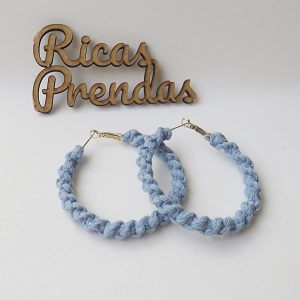 Argolas Ricas Prendas 50 mm