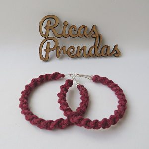 Argolas Ricas Prendas 50 mm