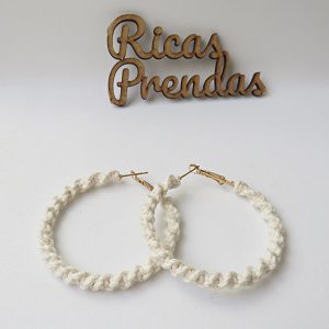 Argolas Ricas Prendas 50 mm
